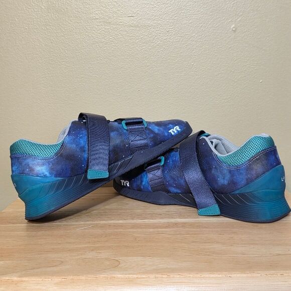 TYR L-1 Lifter Weightlifting Shoes Cosmic Navy Blue Men's Size 10 Women's 11.5 - Picture 4 of 7